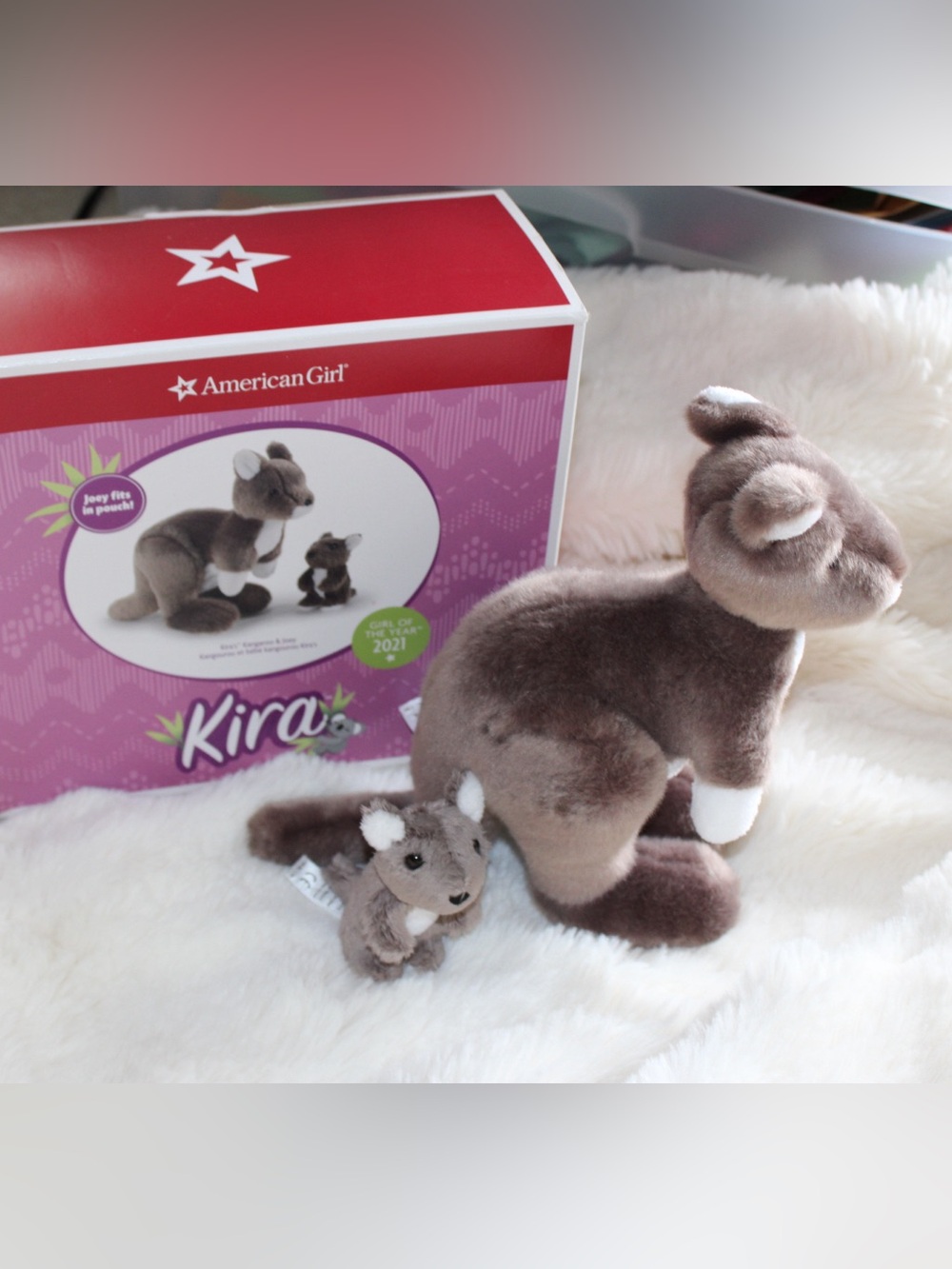 American girl doll Kira’s kangaroo and Joey